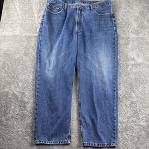 Levis‎ 550 Jeans Mens 38x30 Blue Relaxed Fit Straight Leg Medium Wash Denim